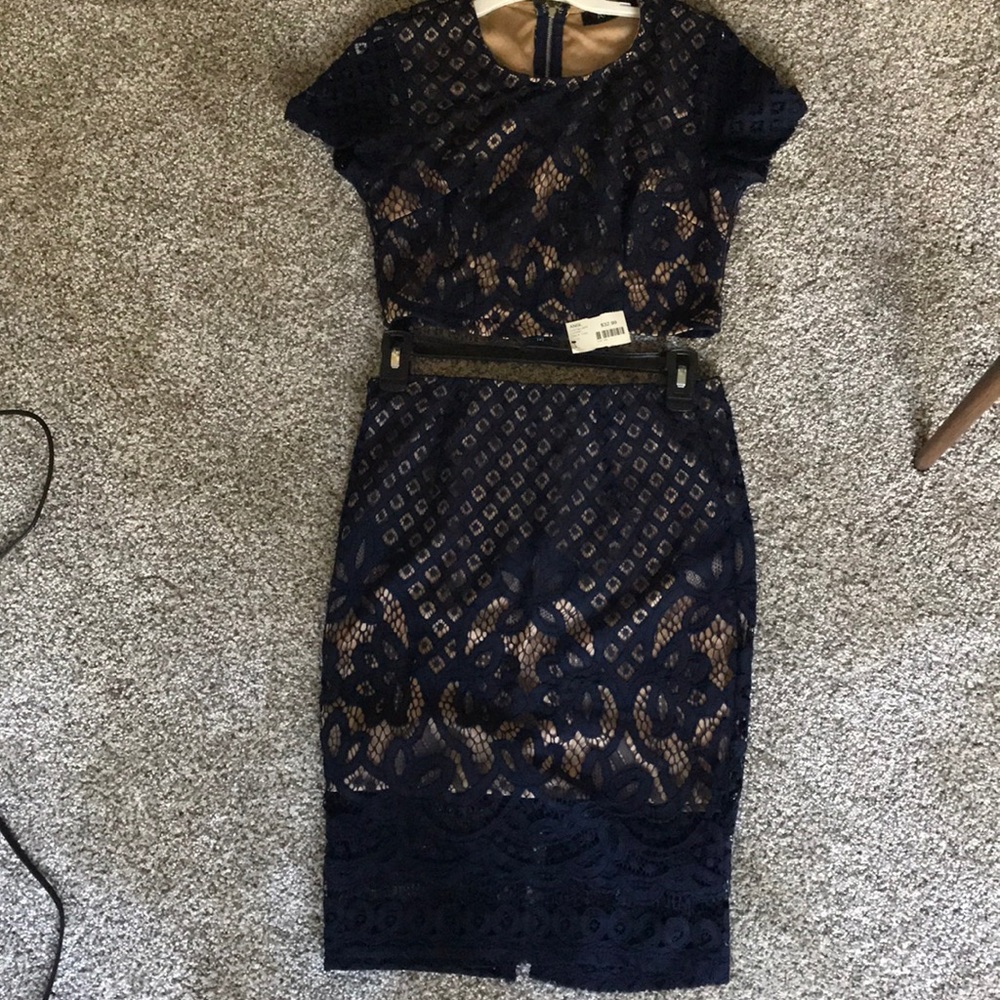 Two piece. Top and skirt
